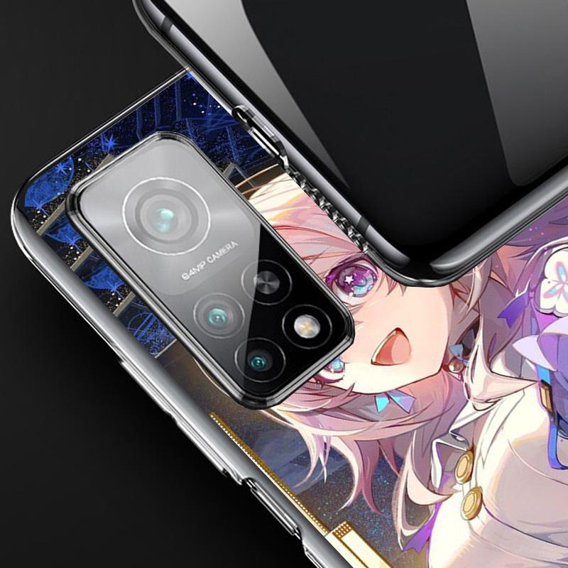 Honkai Star Rail March 7TH Phone Case For Xiaomi Redmi Note 15 14 13 12S 12 Pro Plus 11S 11E 11 11T 10S 10 Art Soft Pattern Cove