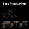10 Pieces/Set Zips Pull Strap Zippers Pullers Replacement Cord Extension Zippers Tabs for Bag Purse Handbag Replacement