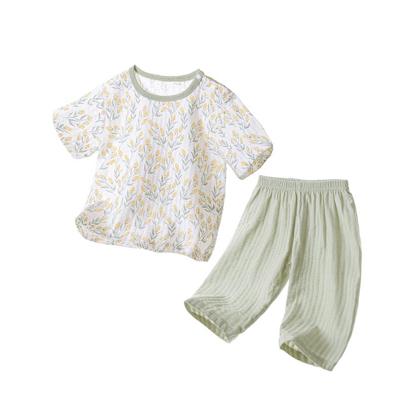 Tong Lian Chuxin Kids Pure Cotton Thermal Underwear & Pajama Set 110