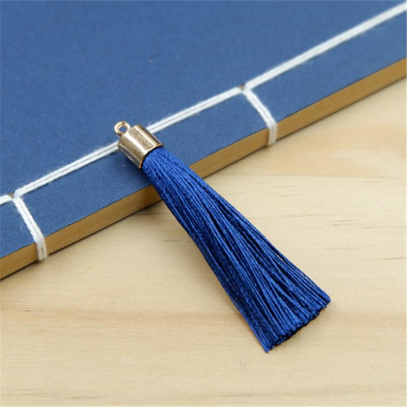 6Cm Small Metal Weight Cap Tassel Suizi Simple Bookmark Fan Decorative Suizi Handmade Tassel