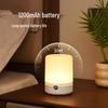 Cylindrical USB LED Night Light with Timer - Bedside Sleep Companion