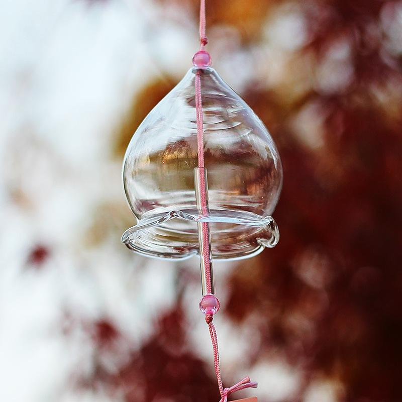 Hand-Painted Glass Wind Chimes for Student DIY Projects and Outdoor Decor