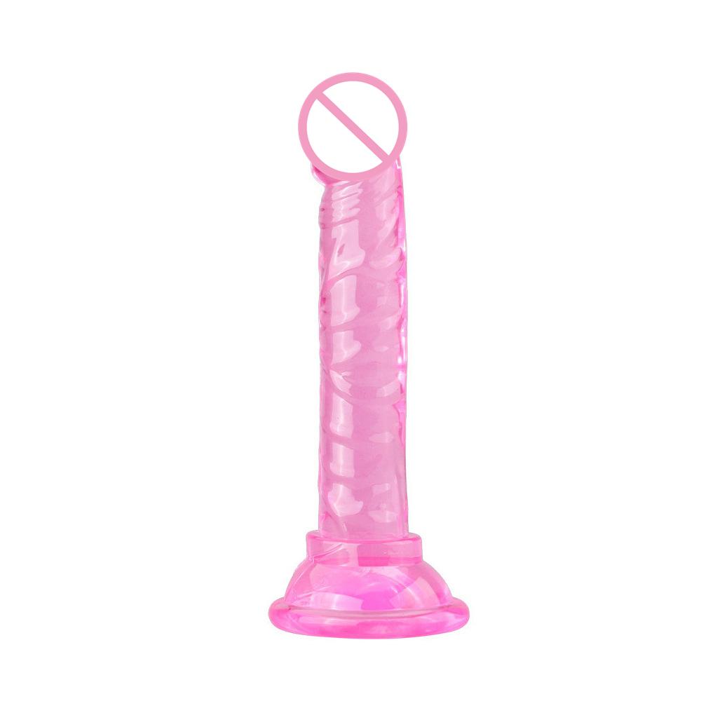 Realistic Penis Dildo Strong Suction Cup Soft Crystal Jelly Dildo Sex Toys for Woman Fake Dick Big Penis Anal Butt Plug Sex Shop