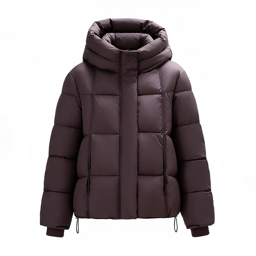 New winter European puffs short down cotton clothes women's foreign style thickened jackets student bread clothes tide