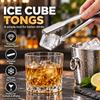 Serrated Tips Ice Cube Tongs 304 Stainless Steel Serrated Tongs  Coffee Bar