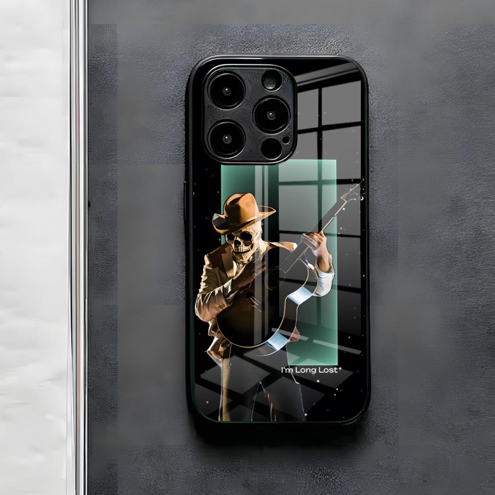 L-Lord H-Huron Band Phone Case For IPhone 17 Air 16 E Pro Max 15 14 13 Mini 12 Pro 11 Max Plus Black Glass Cover