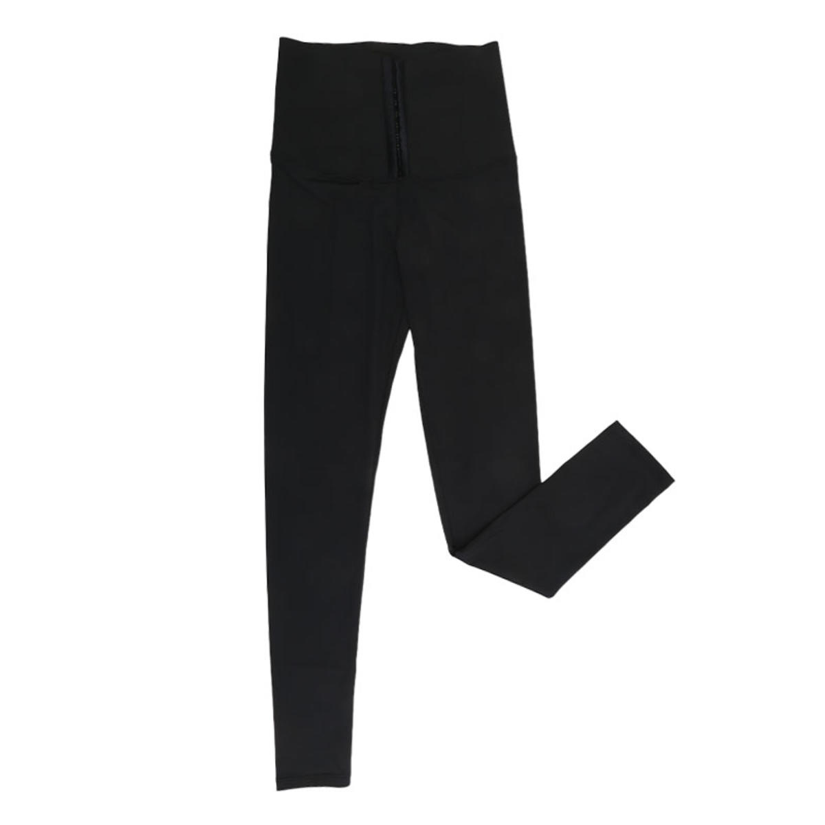 

Двубортные штаны для фитнеса, женские эластичные брюки для коррекции фигуры, для тренировок, йоги, пуш-ап, растяжки, бега, спортзала, леггинсы XL чёрный