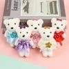 10Pcs/Set Bag Pendant Doll Bouquet Decoration Bear Doll Bear Doll Bouquet Decoration  Wedding