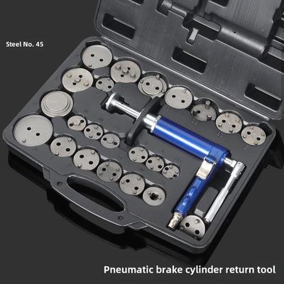 Utensile pneumatico a 24 pezzi per cilindro freno per regolazione pistone e sostituzione pastiglie freno