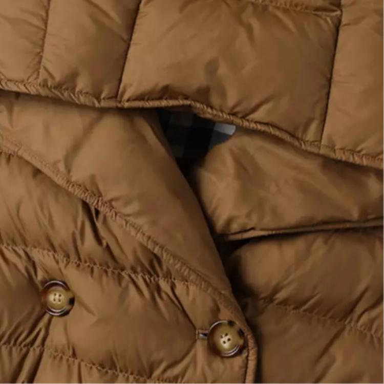 Burberry SS25 Down Jacket Unisex Brown 80911141