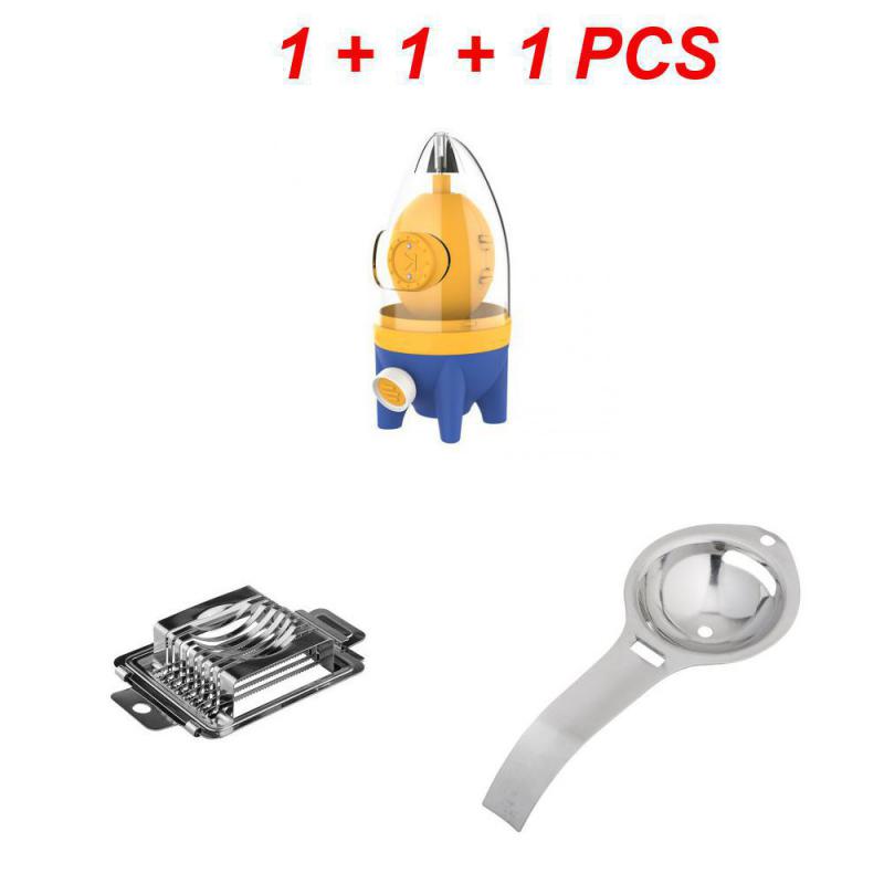 Cheapest Egg Yolk Shaker Egg Scrambler Gadget Manual Mixing Golden Whisk Eggs Spin Maker Puller Baking Tools Kitchen Accessories