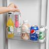 4Pcs Adjustable Refrigerator Divider Board Storage Separator Clip Organizer Extendable Fridge Partition Shelf Separator for Home Kitchen