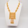 Luxury Dubai Gold Color Jewelry Sets African Bridal Wedding Flower Jewelry Sets Necklace Bracelet Earrings Ring Set Lady Gift