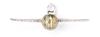 Harry Potter sterling silver Golden snitch clip on charm