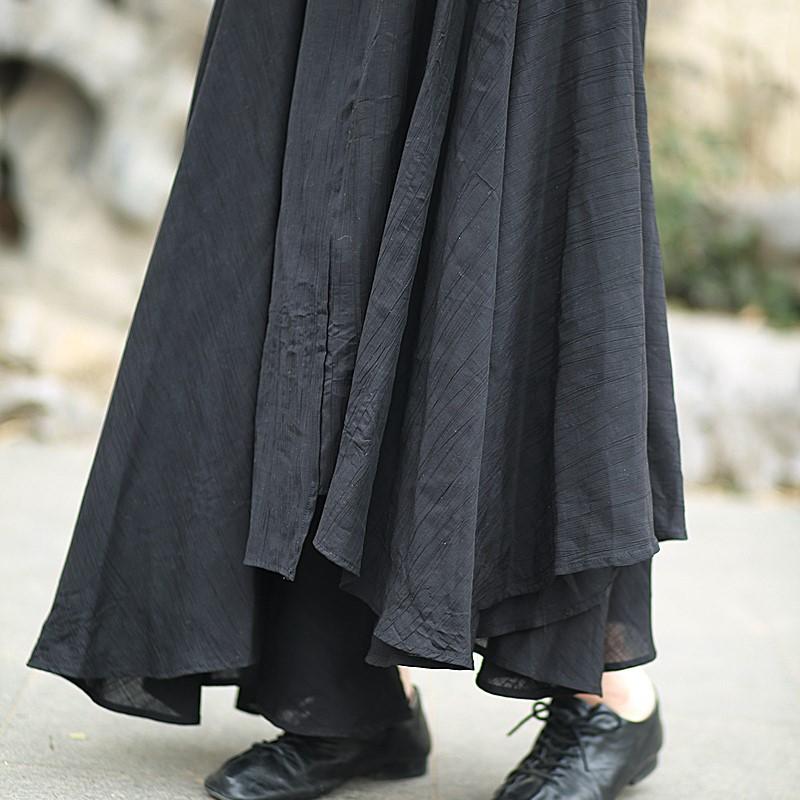 Johnature Women Irregular Solid Color Casual Dress Summer O-Neck Sleeveless Belt Soft Female Dress