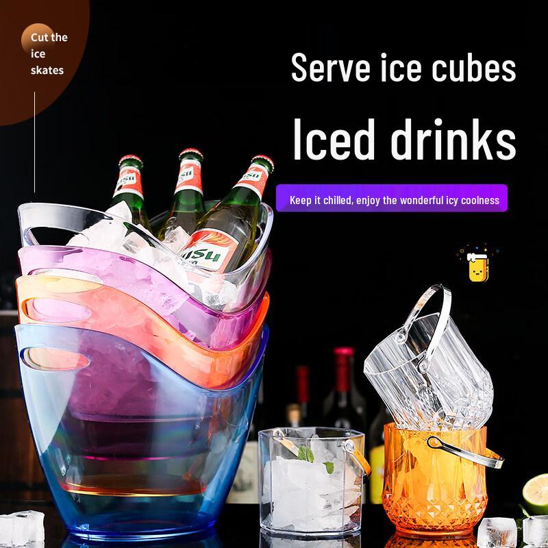 ZISIZ Acrylic Ice Bucket