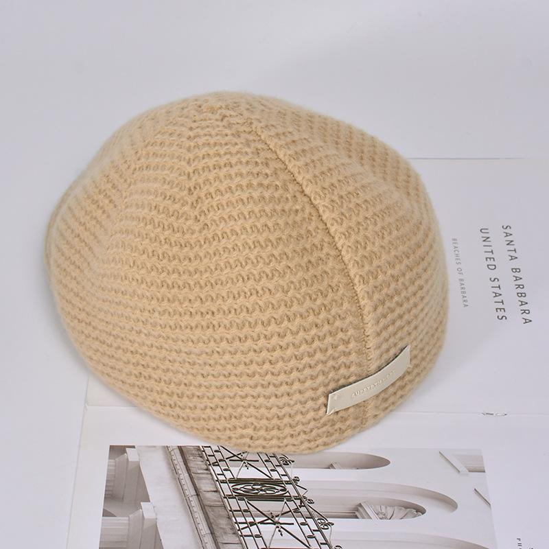 

Берет осень зима вязаная шапка Paints hat полая дышащая кепка с козырьком обратная носка вперед кепка хаки