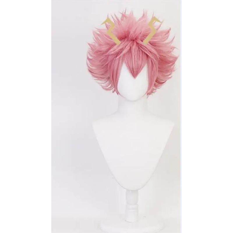 

Костюмы для косплея Ashido Mina, женский комбинезон My Hero Academia, колготки и парик из аниме Mina Ashido, карнавальный костюм на Хэллоуин XXXL