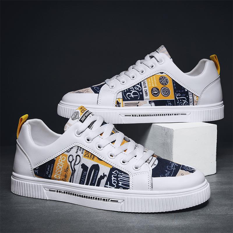Casual Sports Shoes Men'S All-Match Wear-Resistant Men'S Shoes Fashion  Skateboarding Shoes for Men Leisure Running Shoes Couple Shoes