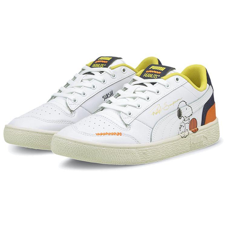Puma Arašídy x Ralph Sampson Snoopy Unisex Tenisky Bílá Námořnická modř 375516-01
