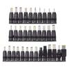 ABUO-Universal 34Pcs DC Power Adapter Connector Kit,5.5 X 2.1Mm Female Base Plug, Broadly Compatible Design