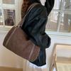 Fashi Women Vintage Pillow Shoulder Crossbody Bags High Capacity Matte Leather Female Tote Handbags