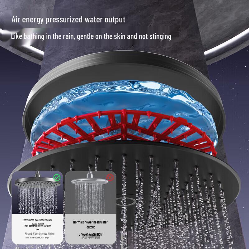 Jomoo Automatic Descaling Pressurized Shower Head