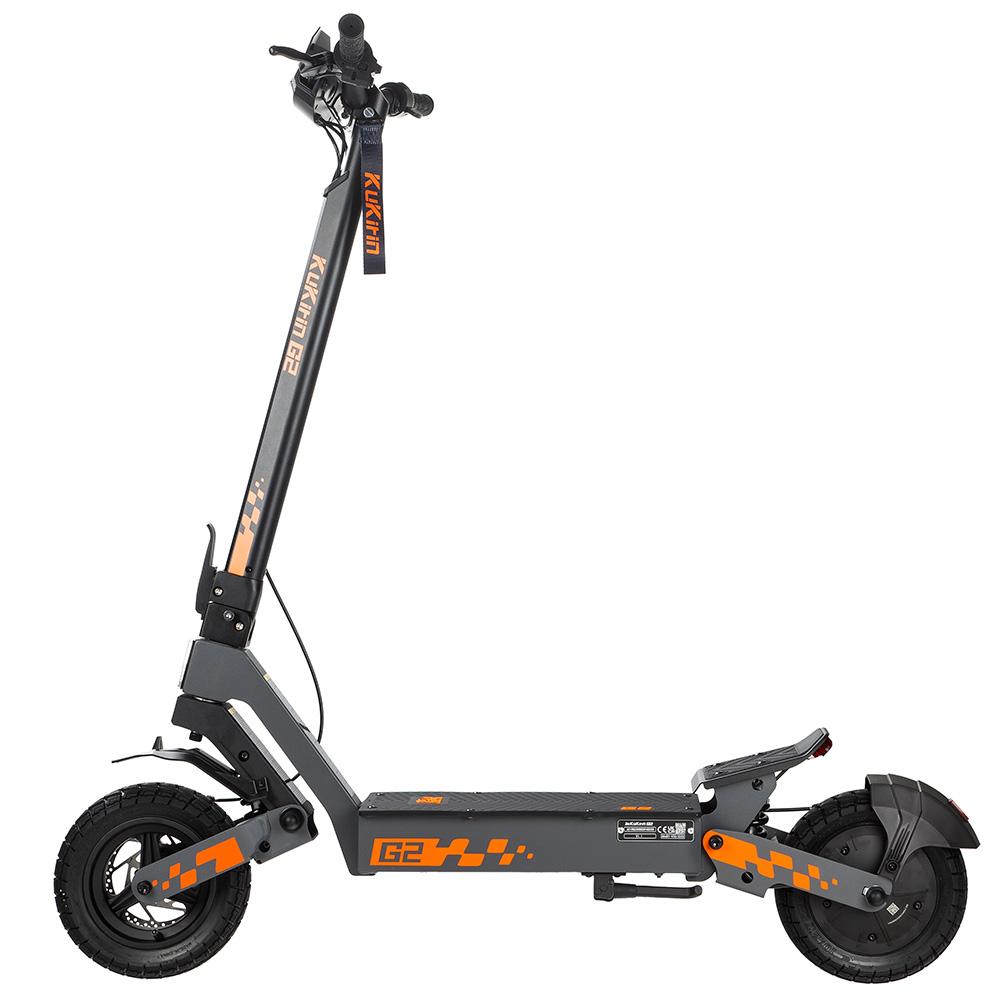 Electric Scooter 2026 New Kukirin G2 10" Dual Disc Brakes Top Speed 45KM/h Electric Scooter For Adult 48V 15.6AH, 55KM Long Range, 120Kg Max Load