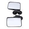 1 Pair Golf Cart Rear View Side Mirror Large HD Glass Magnetic Mirrors Universal for Tractors