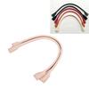 1 Pairs Leather   Bag Handles Cowhide Bag Handles Replacement for Handbag Briefcases Shoulder Bags