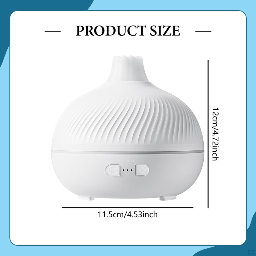 Dyfuzor Aromatu Olejków Eterycznych Nawilżający Stołowy Nawilżacz Powietrza Mgiełka do Akademika