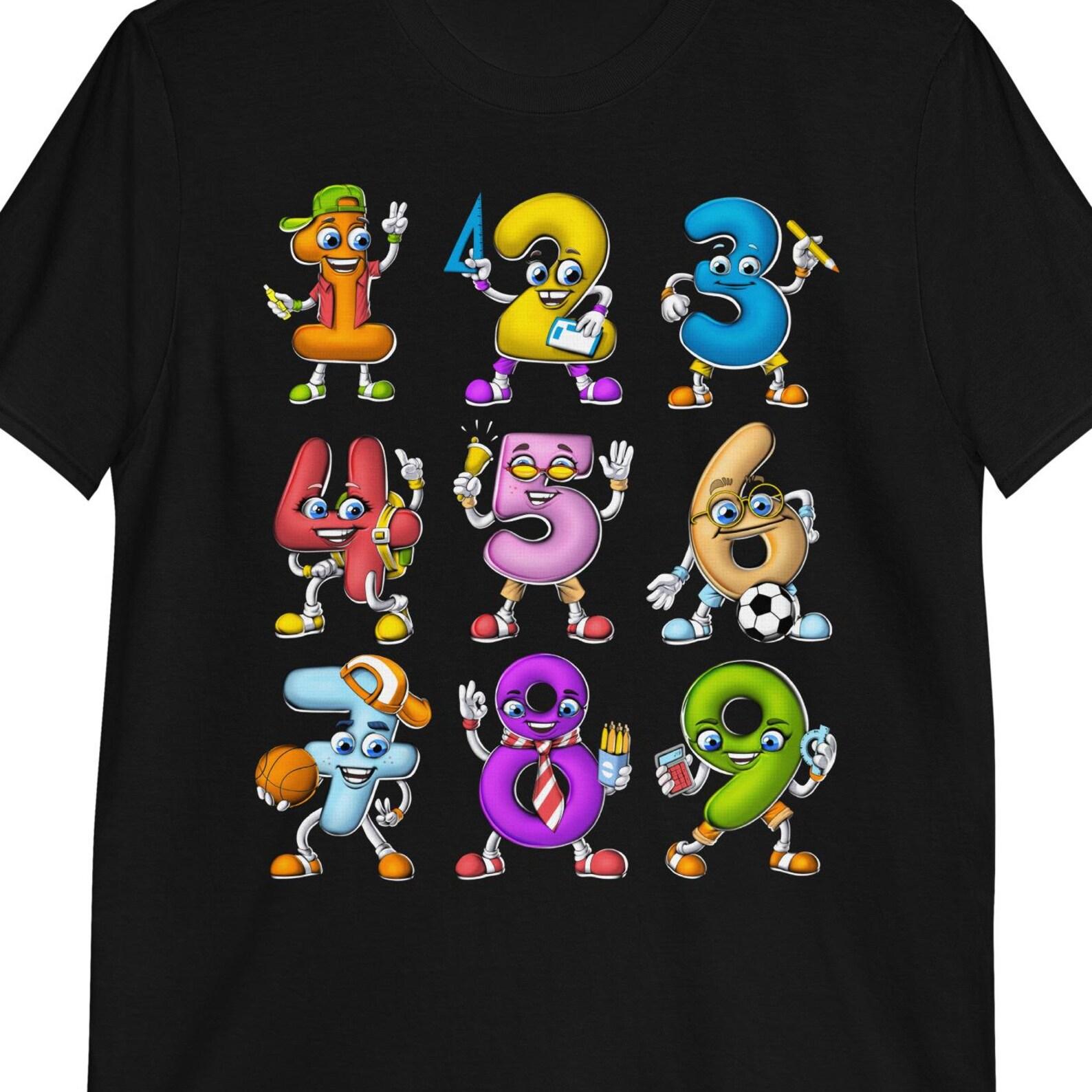 Math Numbers Funny Mathematics T-Shirt: Math Student Tee 160