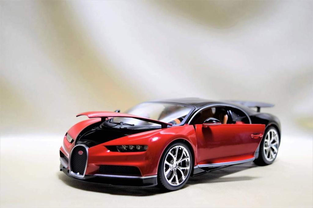 Maisto scale rare Bugatti Chiron red Bugatti Chiron Common Set [Common Set] 1/18