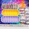 10 Compartment Storage Box Rhinestone Art Organizer with 10 Compartments 3d Printed Zip Bag Dotting Pen Storage Tray Craft
