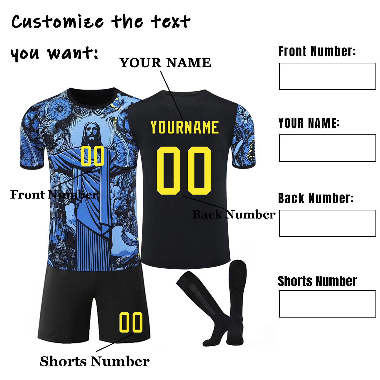

2026 Brazil team children s adult jersey training uniform three-piece customization 28