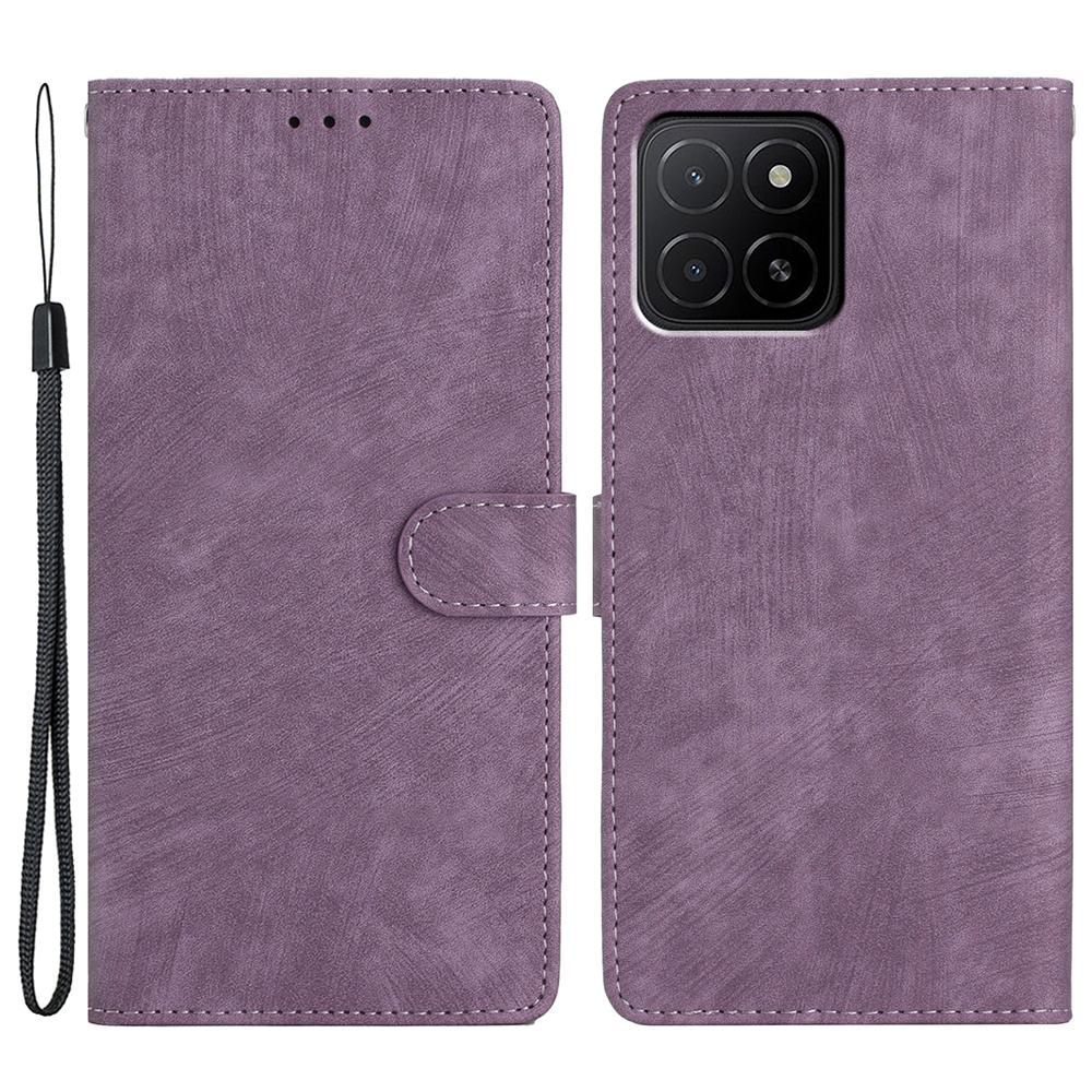 Für Honor X5b/X5b Plus Hülle mit Kartenfächern Hautgefühl PU-Leder Handyhülle Ständer