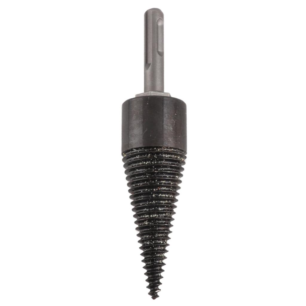 Wood Splitter Drill High Carbon Steel Firewood Splitting Log Bit for Household Round Shank