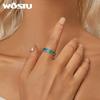 WOSTU Bague ouverte en argent Sterling 925, originale, romantique, Prince et renard, étoiles aurore, ajustable, pour femmes, bijoux cadeau