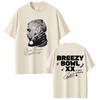 Vintage Washed Chris Brown Breezy Bowl XX Tour 2025 R&B Pop Graphic T-shirt Men Women Printed Tee Summer Casual Fashion Clothing Tops Streetwear
