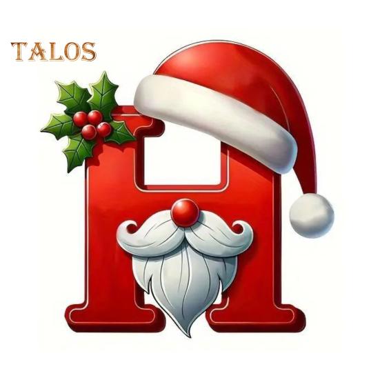 

Подвесные украшения в виде букв, елочные украшения в форме букв, декоративные подвесные рождественские буквы от A до Z для самостоятельного изготовления домашнего декора