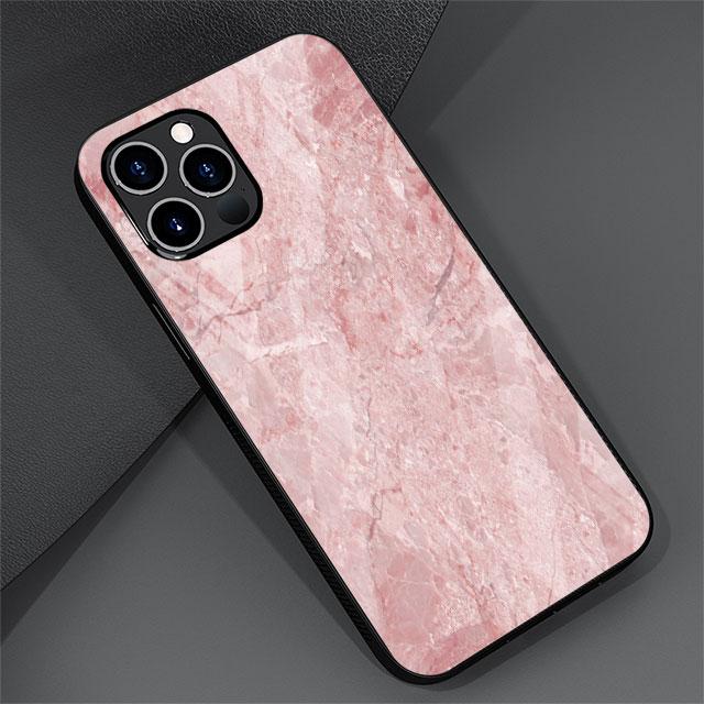 Luxury Marble Pattern Glass Case For Apple iPhone 13 Pro 11 14 12 7 8 Plus SE 2022 XR X XS Max 6 6S Tempered Phone Cover
