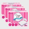 Clean Puff Cotton Pads (80 Sheets) X 2ea / 3-Pack Set