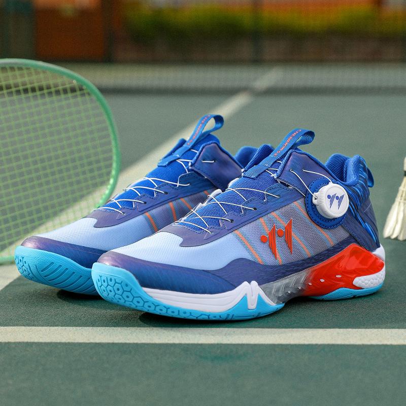 Breathable professional badminton shoes men's non-slip tennis training sports shoes youth mesh table tennis shoes women