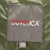 DUVETICA ADHARA Down Jacket 38 Khaki With Raccoon Fur Women Used