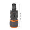 Garden Hose Pipe Tube Quick Release Valved Connector with Control Valved Extender Hose End for Horticultural Irrigation