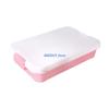 Q0Kb Portable Sand Toy Storage Case With Lid Handle Stackable Sensory Bin Sand Tray For Family Beach Trip Kids Creative Play