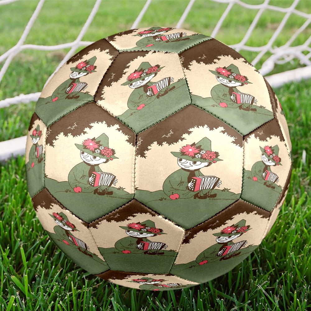 Snufkin Theme Size 5 Soccer Ball, Suitable for Both Indoor and Outdoor Matches, a Gift Suitable for Everyone.