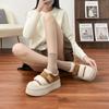 Grape Mother Winter New Thick-soled Muffin Cotton Shoes Women Wear Small Height-increasing Board Shoes School Style Casual Shoes Women