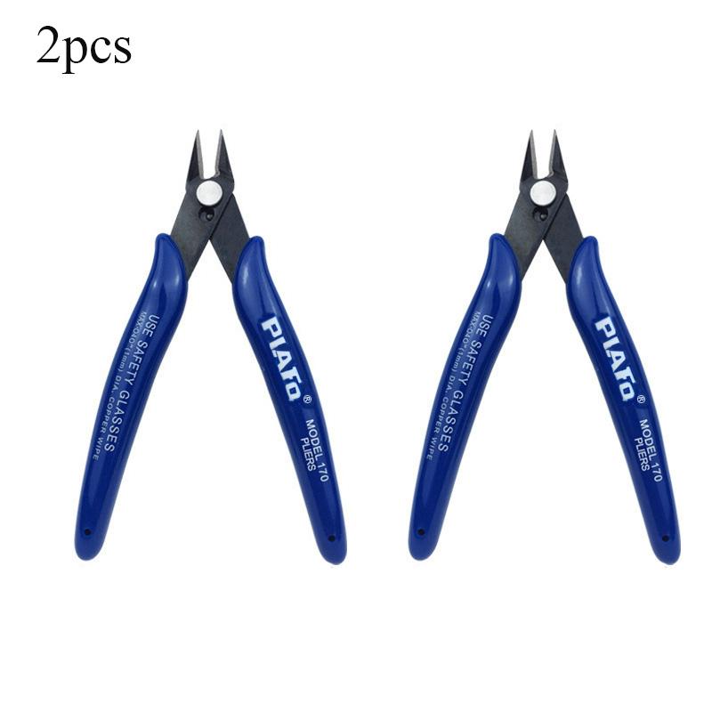 1/3/5pcs 170 Electronic Diagonal Pliers Carbon Steel Pliers Side Cutting Nippers Wire Cutter 3D Printer Parts Hand Tools