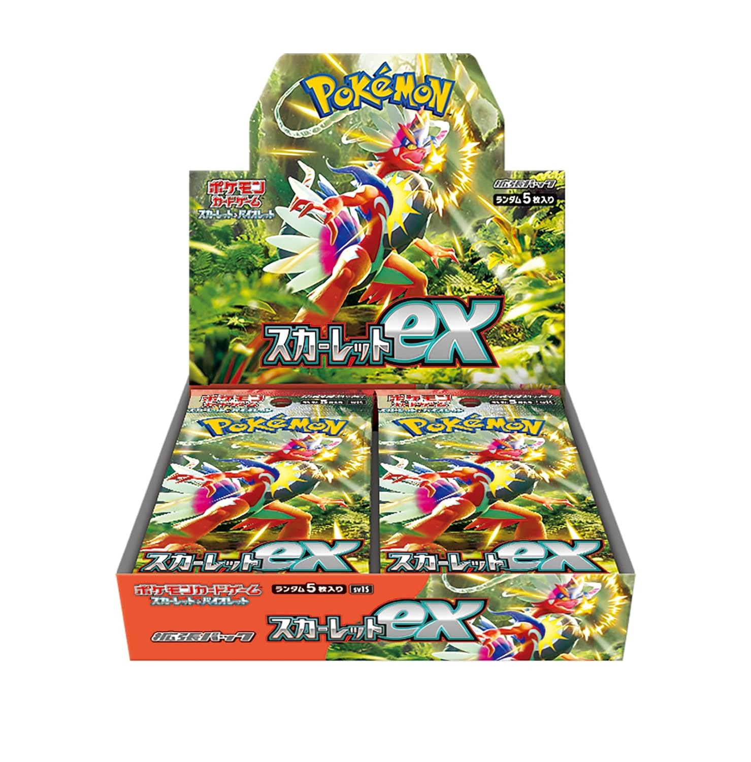 Pokemon Card Game Scarlet Violet Expansion Pack ex BOX